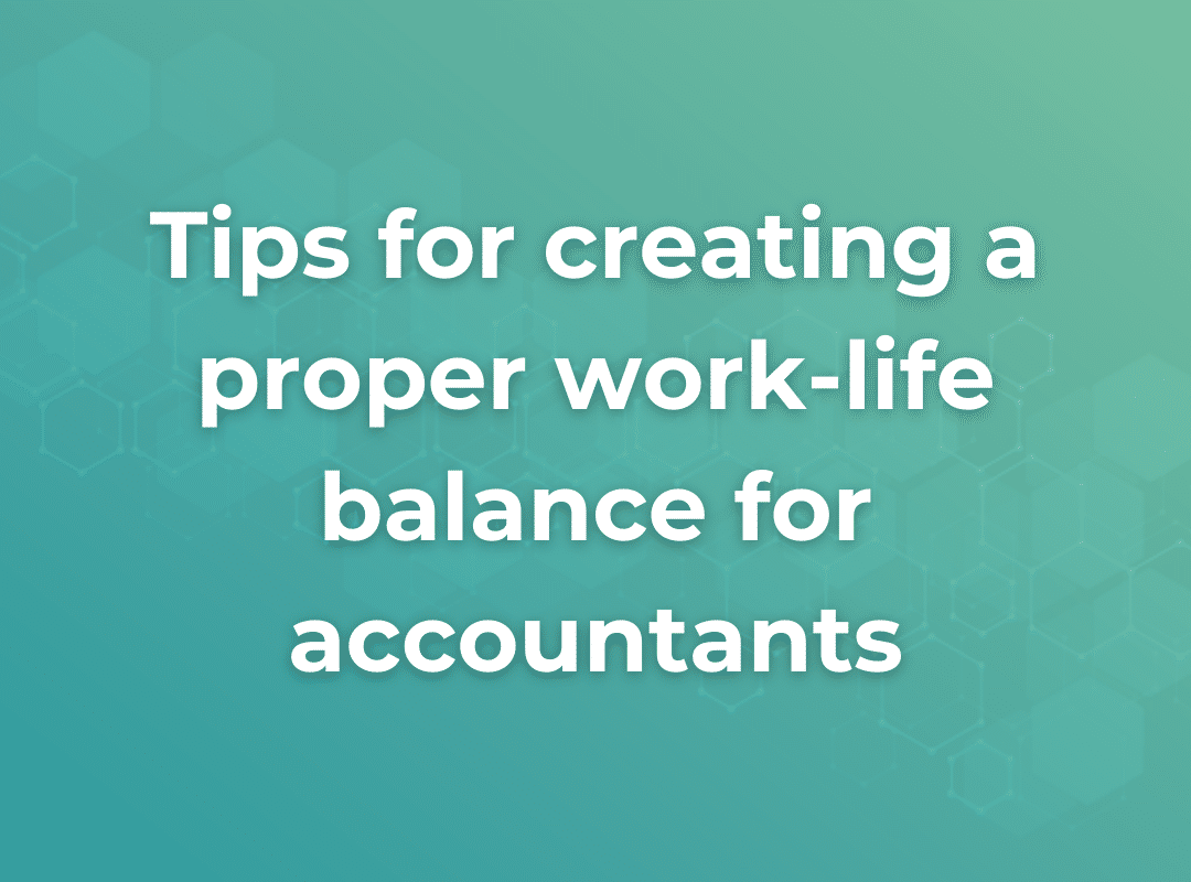 work life balance accounting